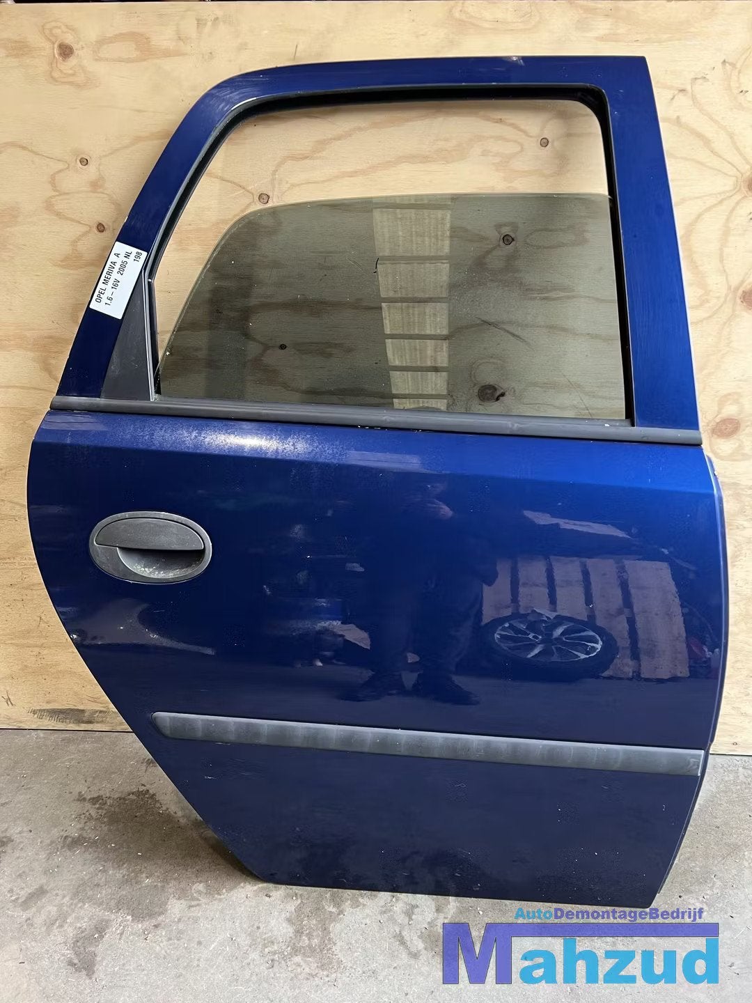 OPEL MERIVA A Z21B Blauw rechts achter deur portier 2003-201, Auto-onderdelen, Carrosserie, Gebruikt, Deur, Kontakt@opel-infoservice.de