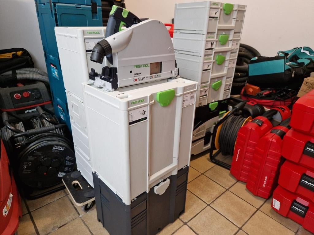 FESTOOL TS 75 EBQ-Plus, Ophalen, Zo goed als nieuw