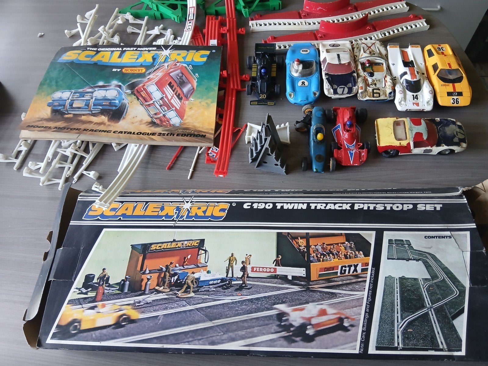 scalextric, Enlèvement, Circuit