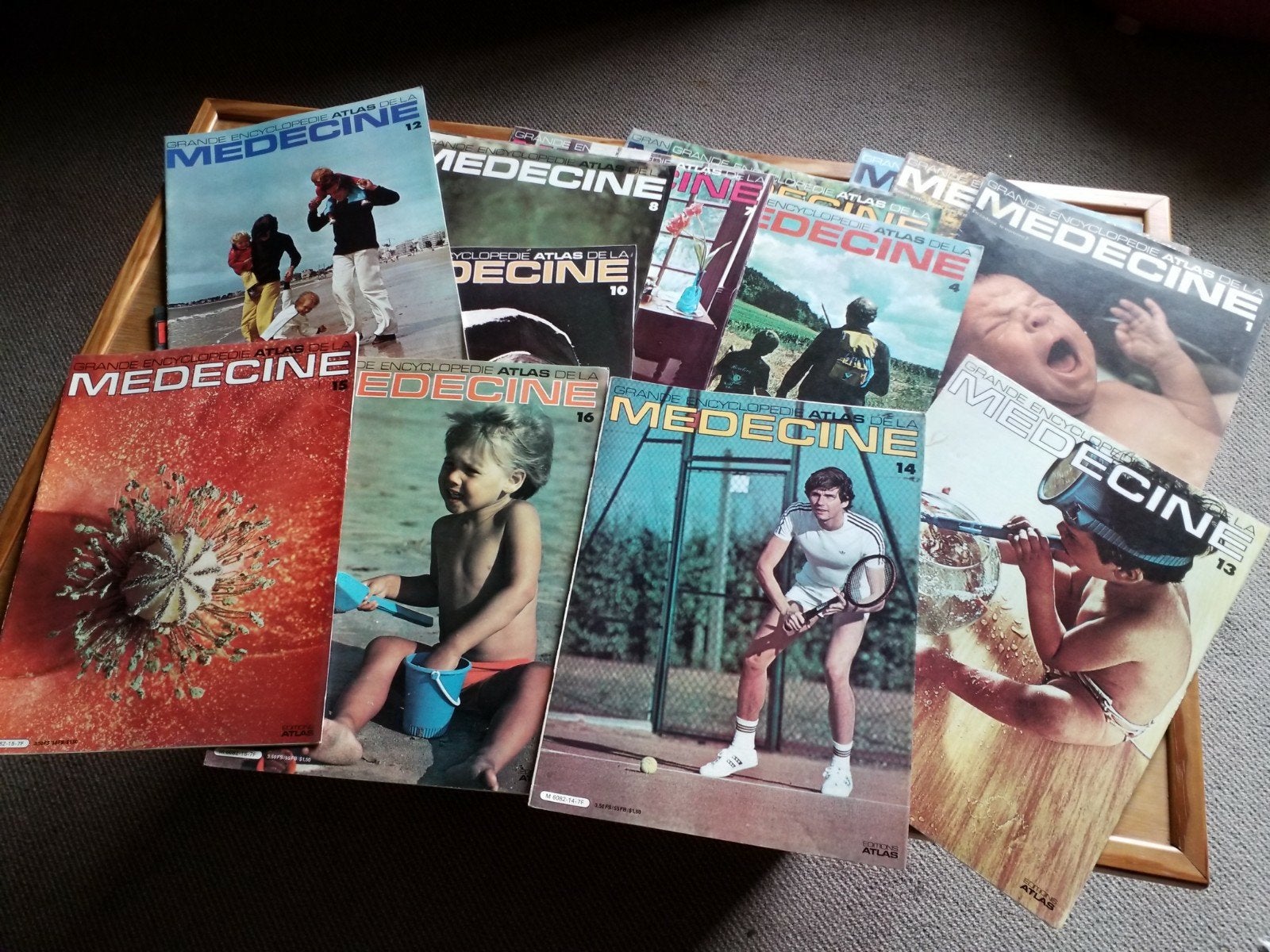 Anciens magazines de Médecine, Enlèvement ou Envoi