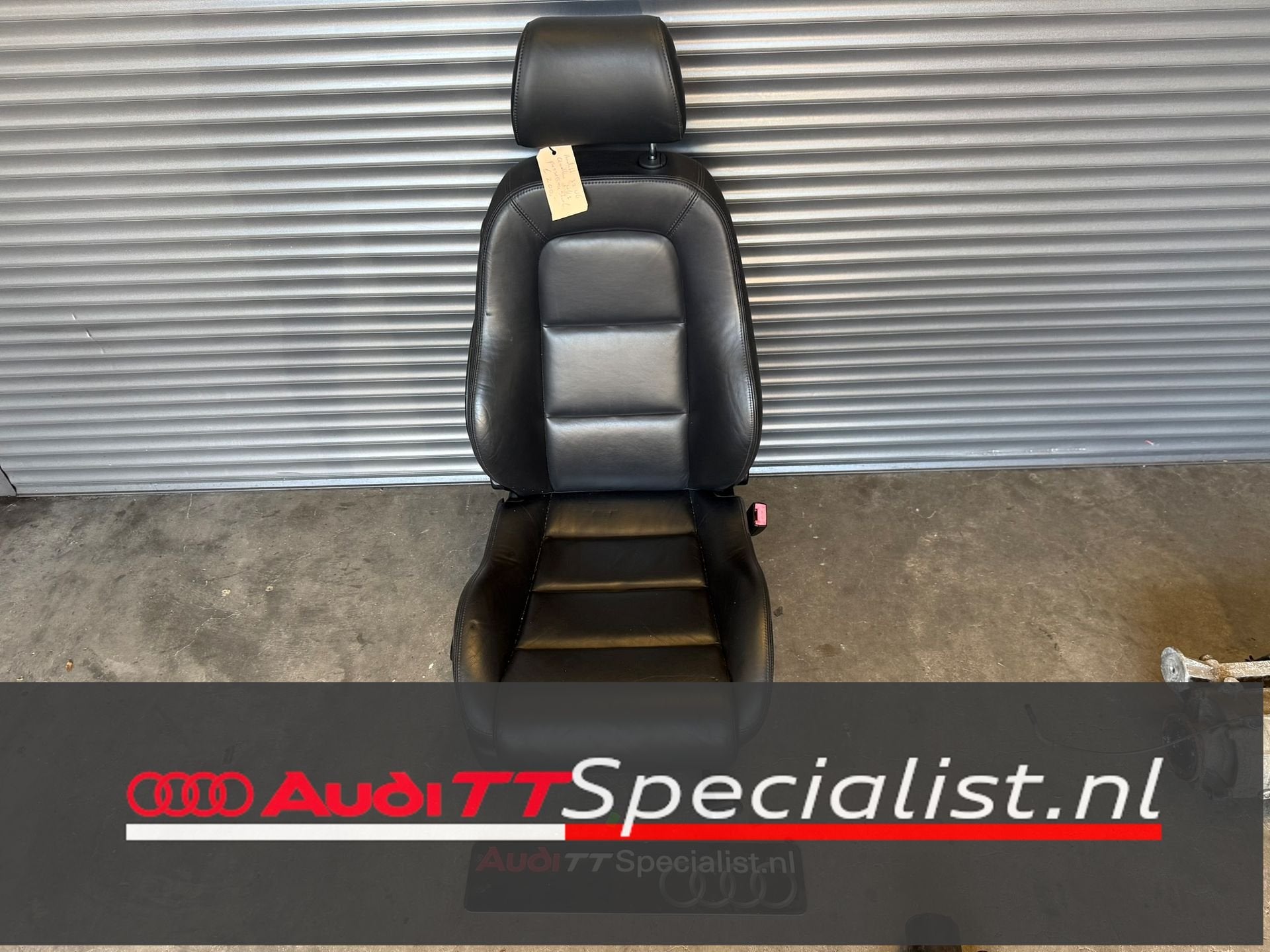 Rechter stoel zwart leder Audi TT Mk1 coupe, Ophalen, Gebruikt, -, Audi