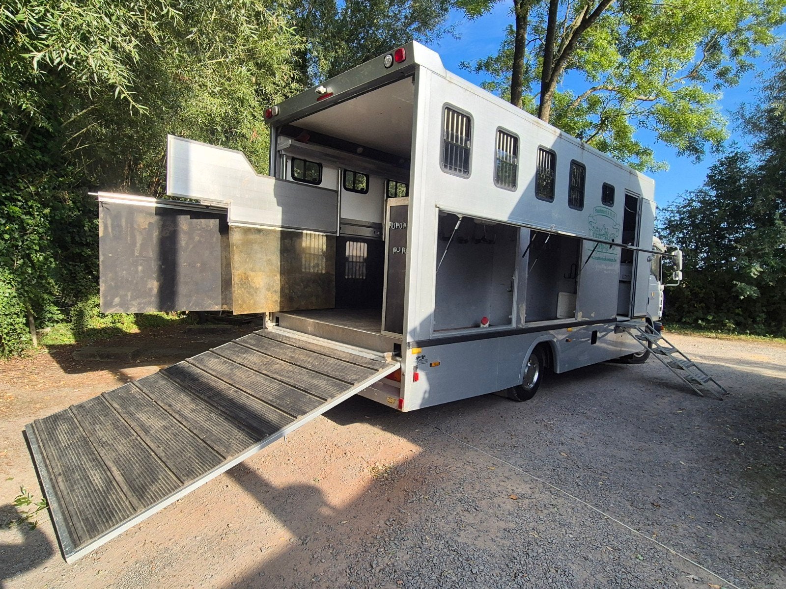 Paardencamion  mobilhome ingeschreven, Auto's, 135 kW, MAN, Particulier, Te koop