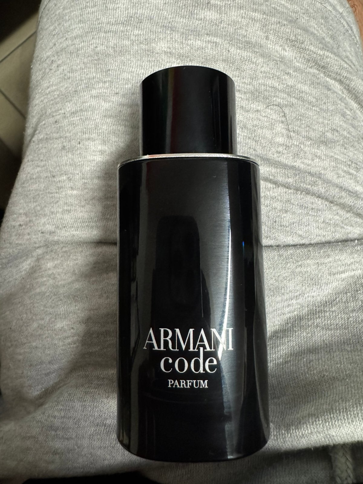 Parfum Armani Code 75 ml rechargeable, Enlèvement ou Envoi, Comme neuf