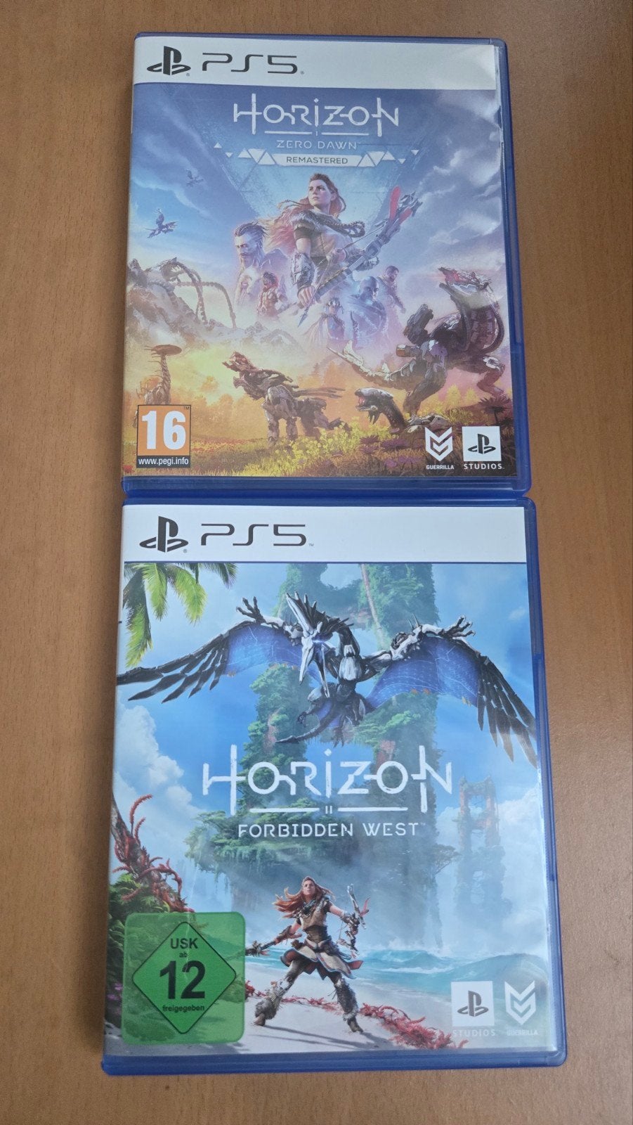 2 PS5-games van Horizon Zero Dawn en Forbidden West, Games en Spelcomputers, Avontuur en Actie, 1 speler, Eén computer, Ophalen of Verzenden