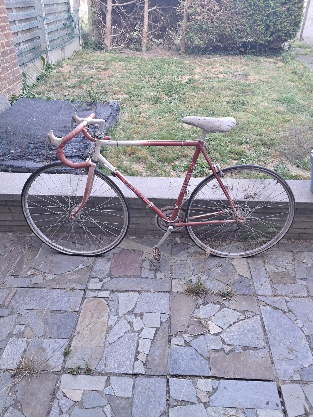 oude fiets, Ophalen