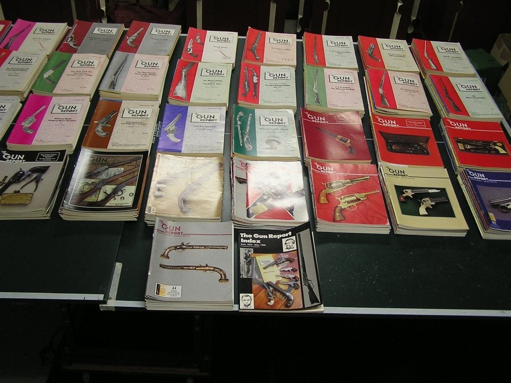 "The Gun Report" 40 jaargangen, 1959 - 2000., Verzamelen, Militaria | Algemeen, Ophalen of Verzenden