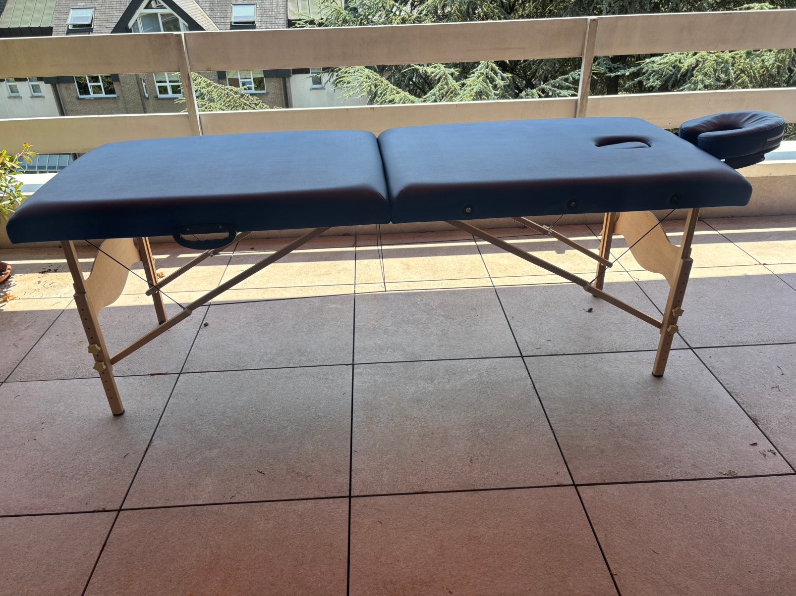 Table se massage pliable, Sport en Fitness, Massageproducten, Ophalen, Zo goed als nieuw, Massagetafel