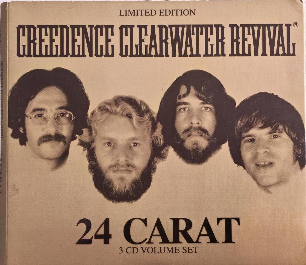 CREEDENCE CLEARWATER REVIVAL - 24 Carat (3 CD digi), CD & DVD, CD | Rock, Comme neuf, Pop rock, Enlèvement ou Envoi