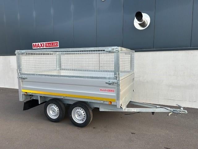 Plateau aanhangwagen - remorque 750kg met galva bodemplaat, Autos : Divers, Remorques, Enlèvement, Neuf