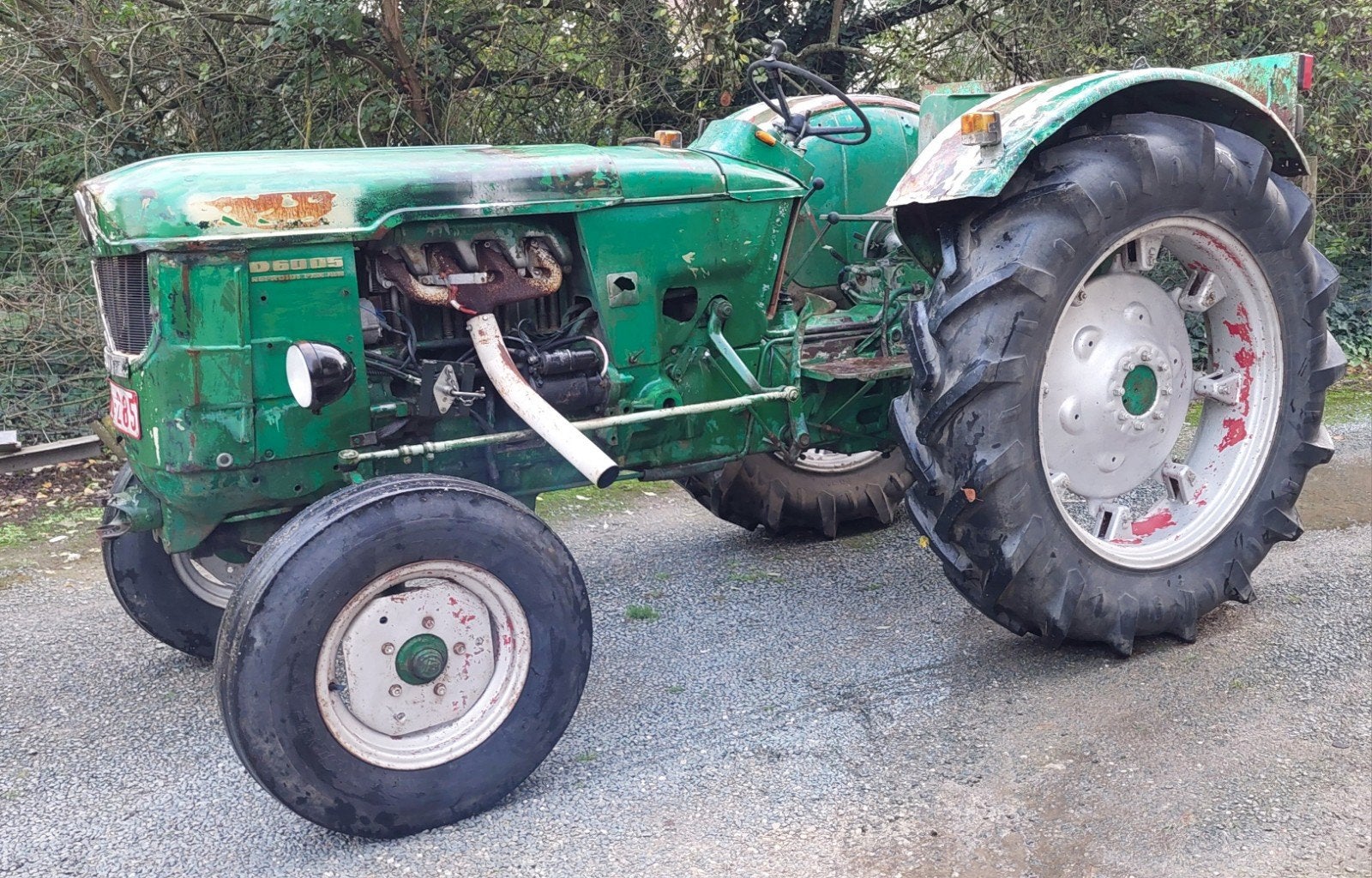 Deutz 6005, Zakelijke goederen, Ophalen
