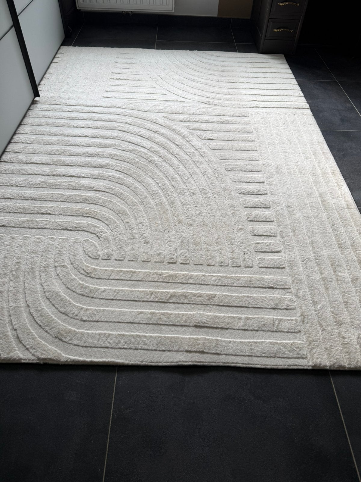 Tapis moderne, Maison & Meubles, Enlèvement, Comme neuf