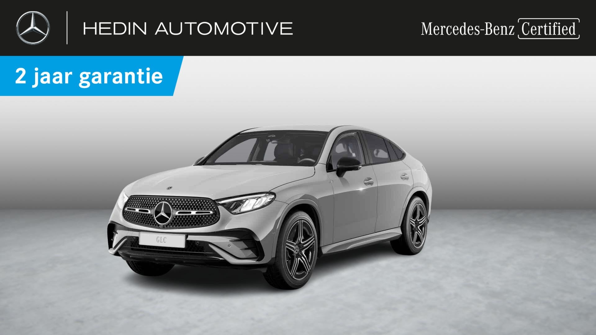 Mercedes-Benz GLC-klasse 200 4MATIC Coupé 140 Years Edition, Automaat, Dealer onderhouden, Gebruikt, Zwart