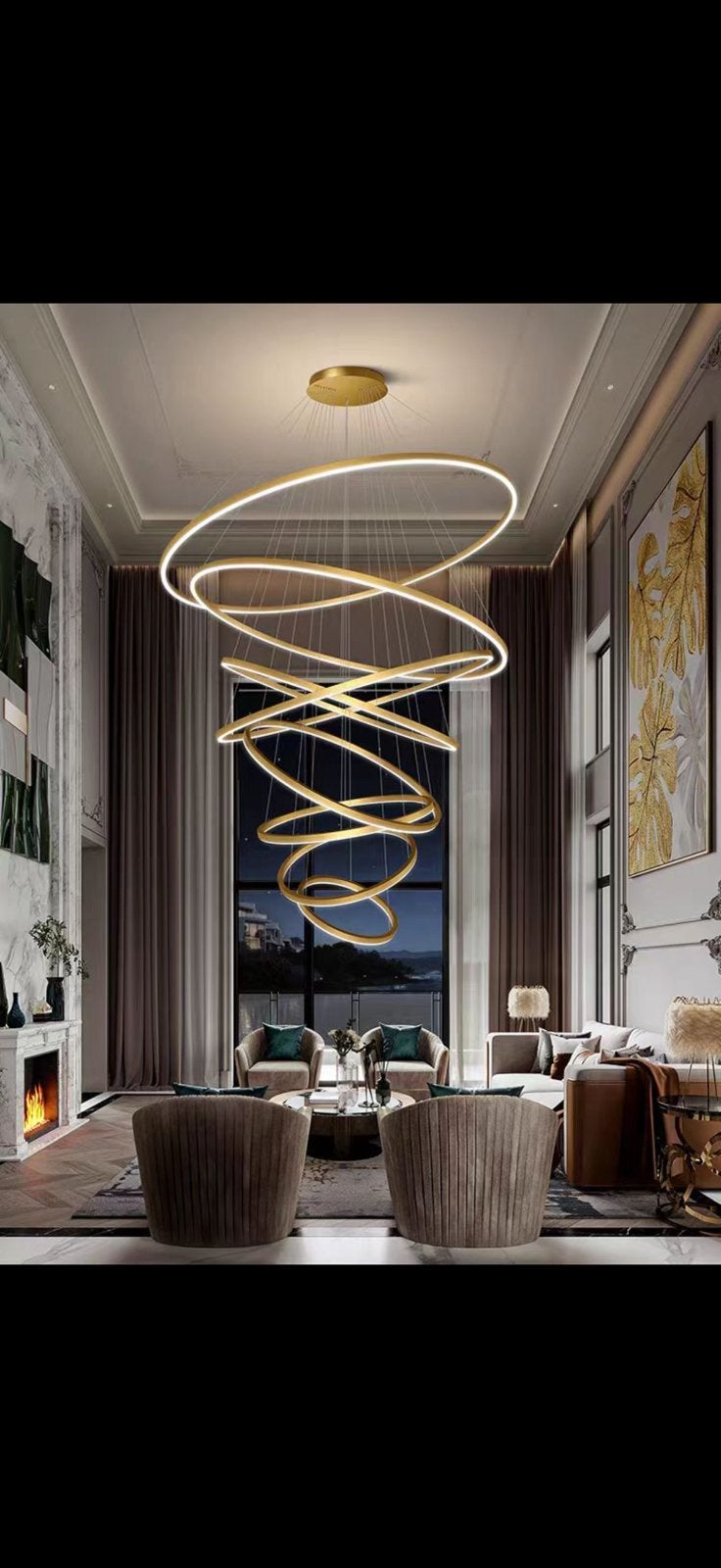 Moderne hanglamp, Enlèvement, Comme neuf