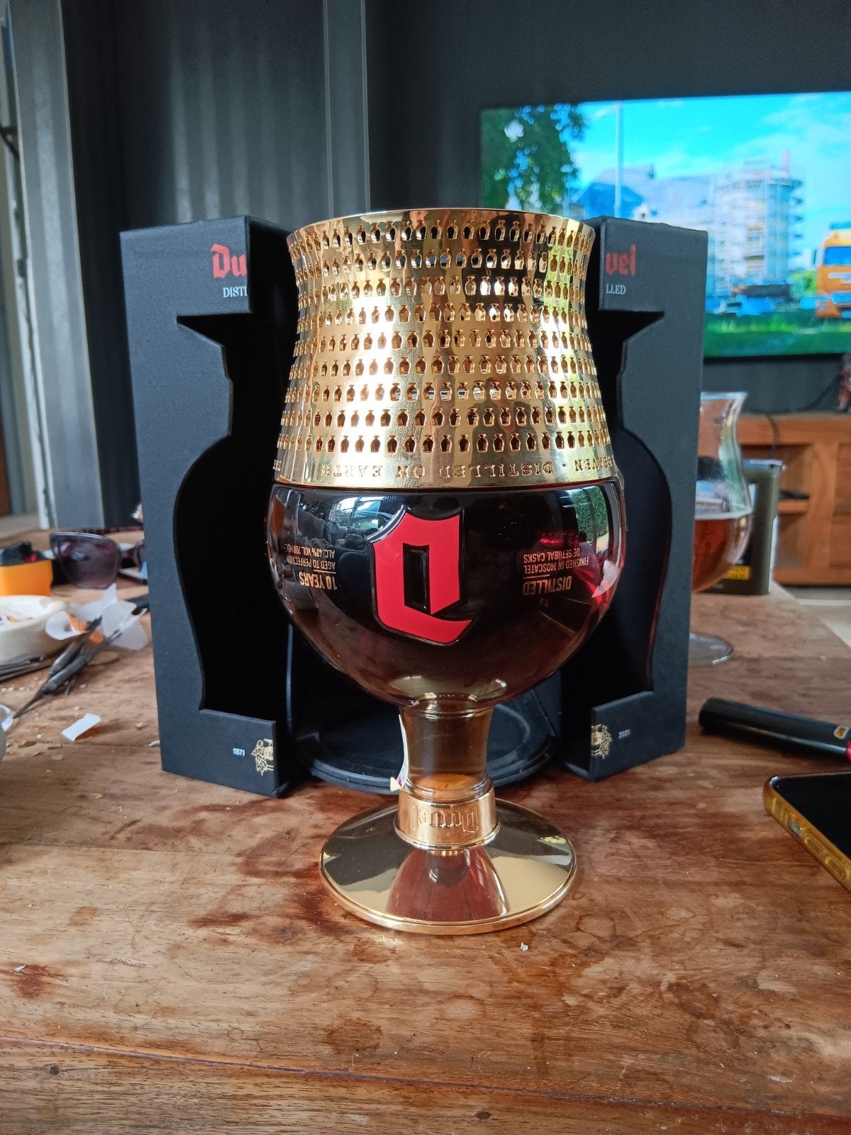 Duvel Distilled 2021 Celebration Bottle – Fles 0574, Verzamelen, Ophalen of Verzenden, Zo goed als nieuw