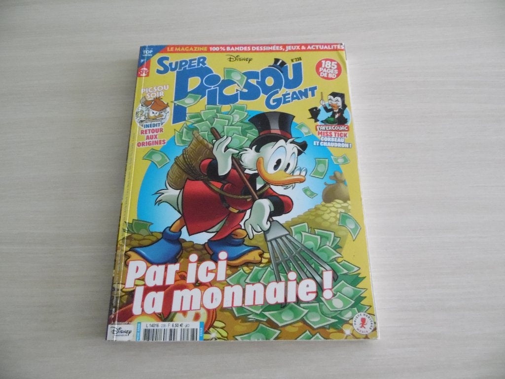 SUPER PICSOU GÉANT  N° 238, Livres, Enlèvement ou Envoi, Comme neuf, WALT DISNEY, Une BD