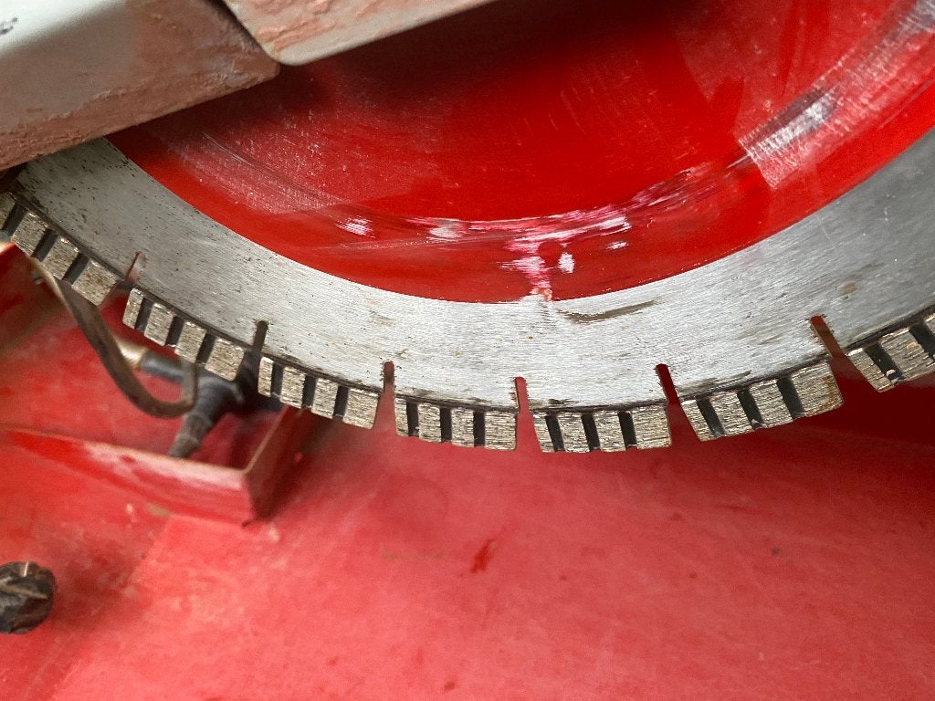 Scie à briques professionnelle Dimas TS 350 E (Husqvarna), Enlèvement, Scie circulaire
