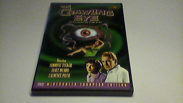 The crawling eye (1958) Forrest Tucker / dvd, Cd's en Dvd's, Dvd's | Horror, Vanaf 16 jaar, Verzenden, Zo goed als nieuw, Monsters