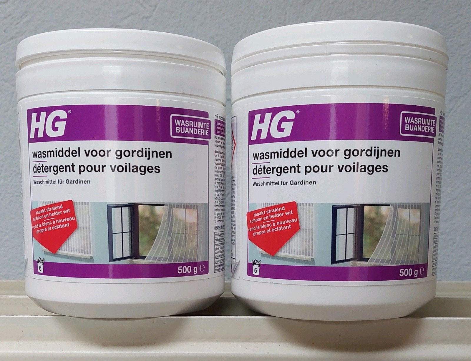 HG - détergent pour rideaux, Enlèvement