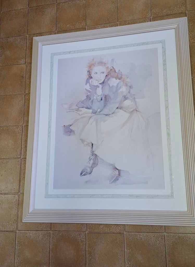 Prent christine comyn, Ophalen