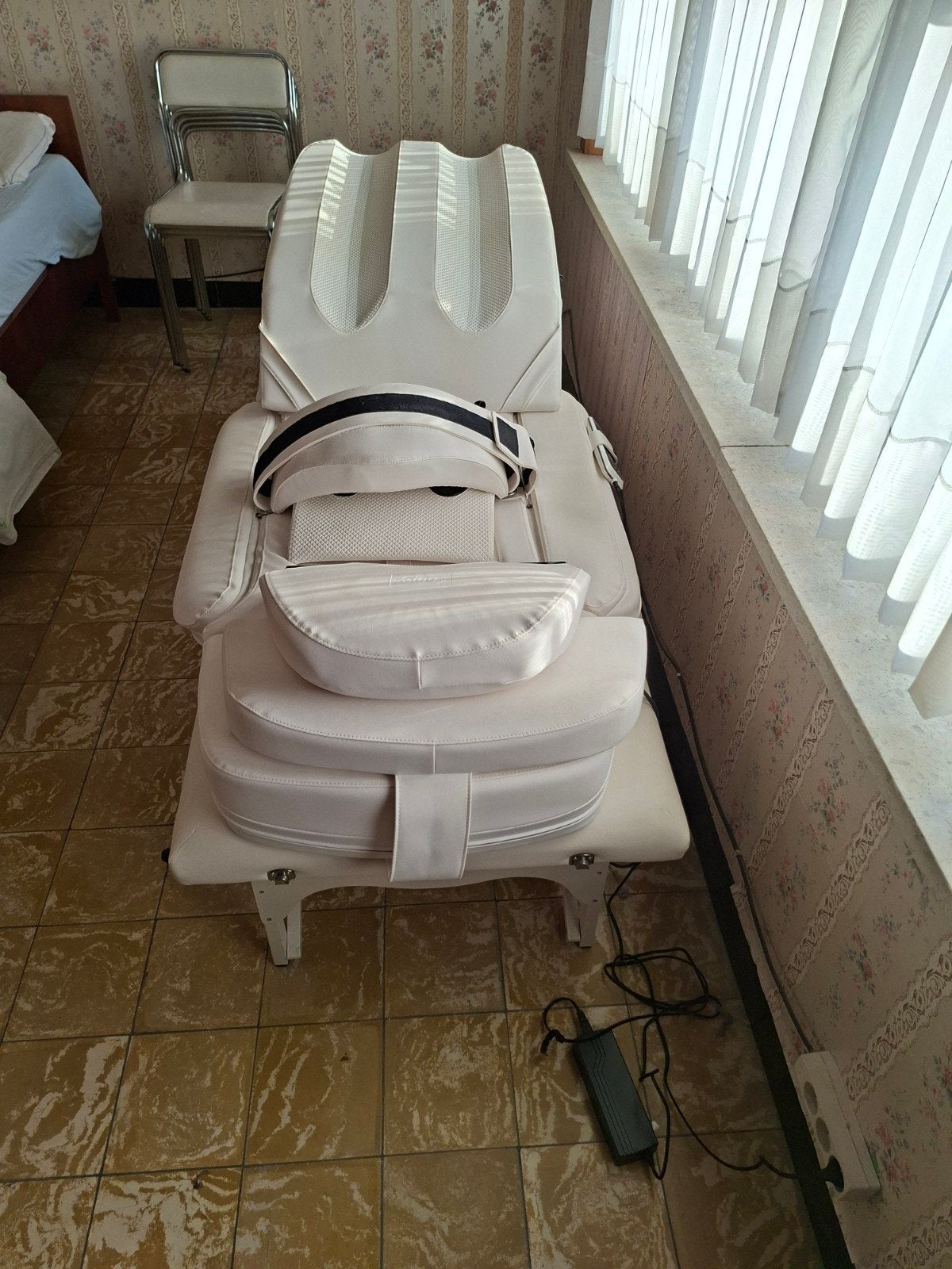 andulatie tafel met elektrische matras, Sports & Fitness, Enlèvement, Comme neuf, Table de massage