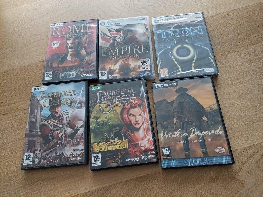6 games voor Pc, Consoles de jeu & Jeux vidéo, Jeux | PC, Enlèvement ou Envoi, À partir de 12 ans, Aventure et Action, Comme neuf