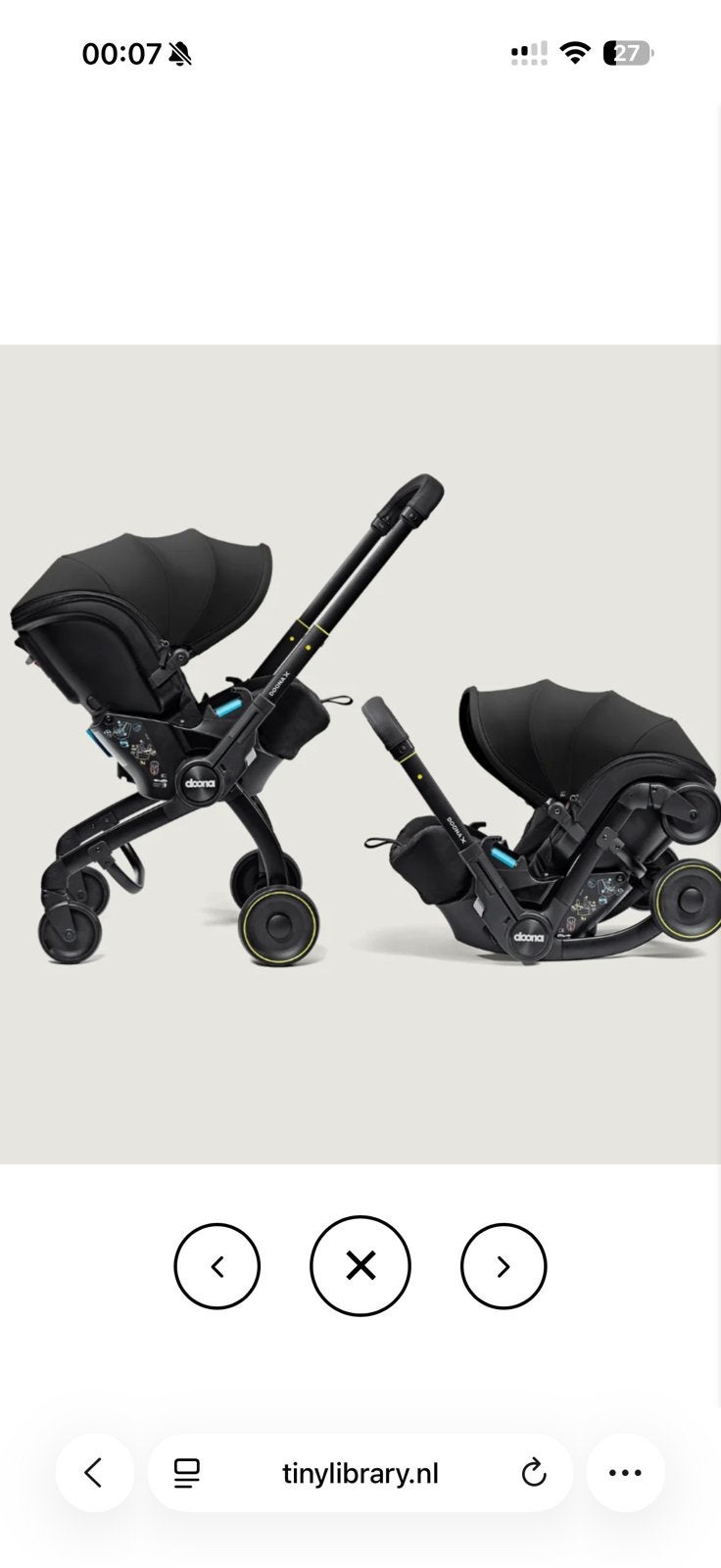 Doona x, Enfants & Bébés, Enlèvement, Utilisé