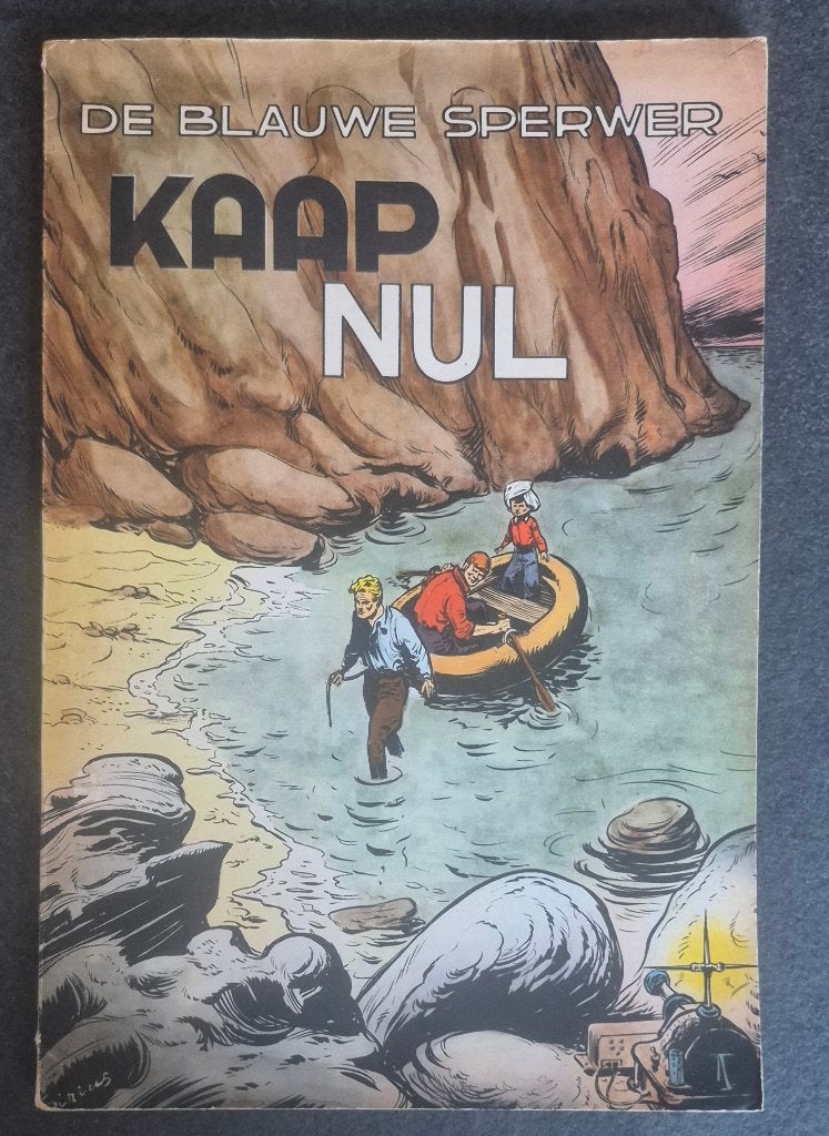 Blauwe Sperwer : heel goede staat, Gelezen, Sirius ( Max Mayeu ), Eén stripboek, Ophalen of Verzenden