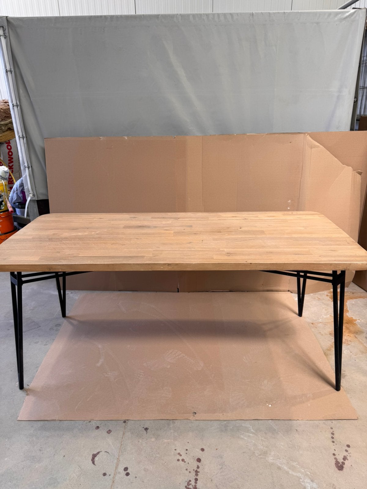 Table a manger, Enlèvement, Comme neuf, Chêne