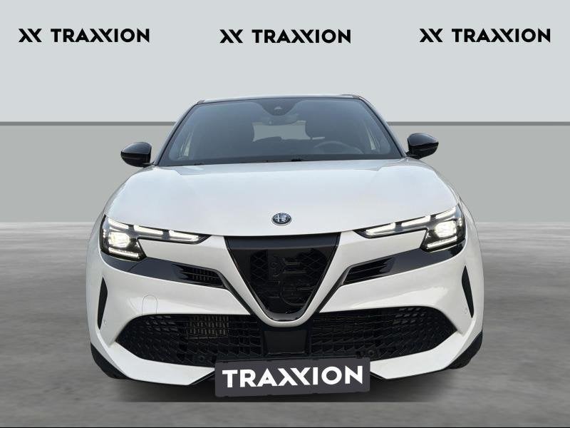 Alfa Romeo Junior Speciale 1.2 Hybrid 145 eDCT6, Auto's, Alfa Romeo, Automaat, Parkeersensor, 1199 cc, Wit