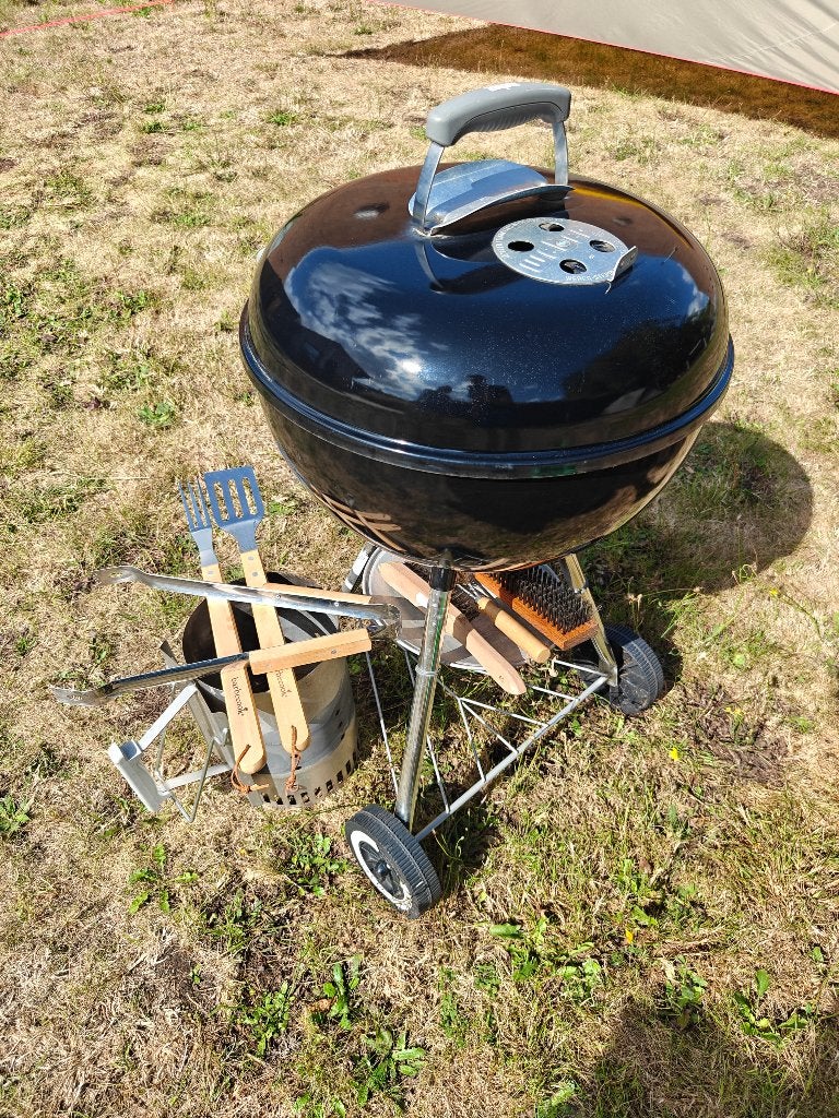 BBQ Weber met toebehoren, Tuin en Terras, Ophalen, Gebruikt