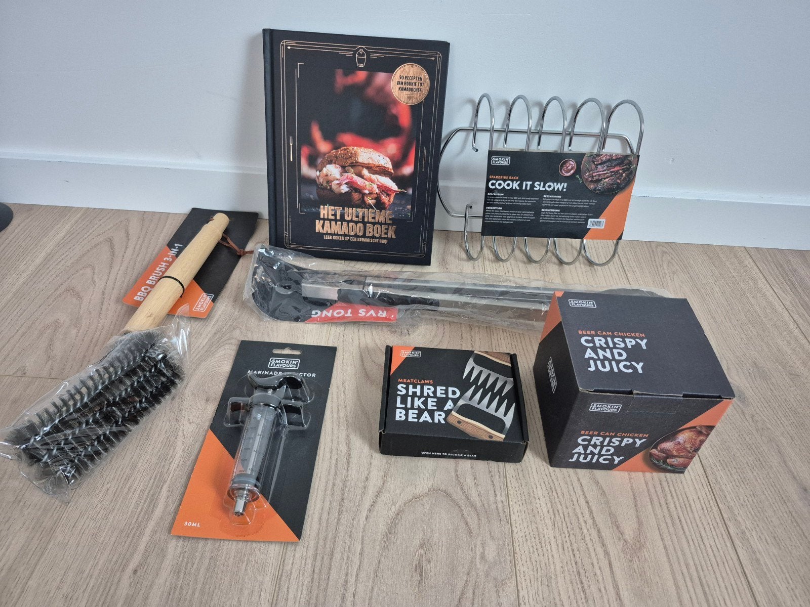 bbq start set kamado, Ophalen, Nieuw, Smokin flavours