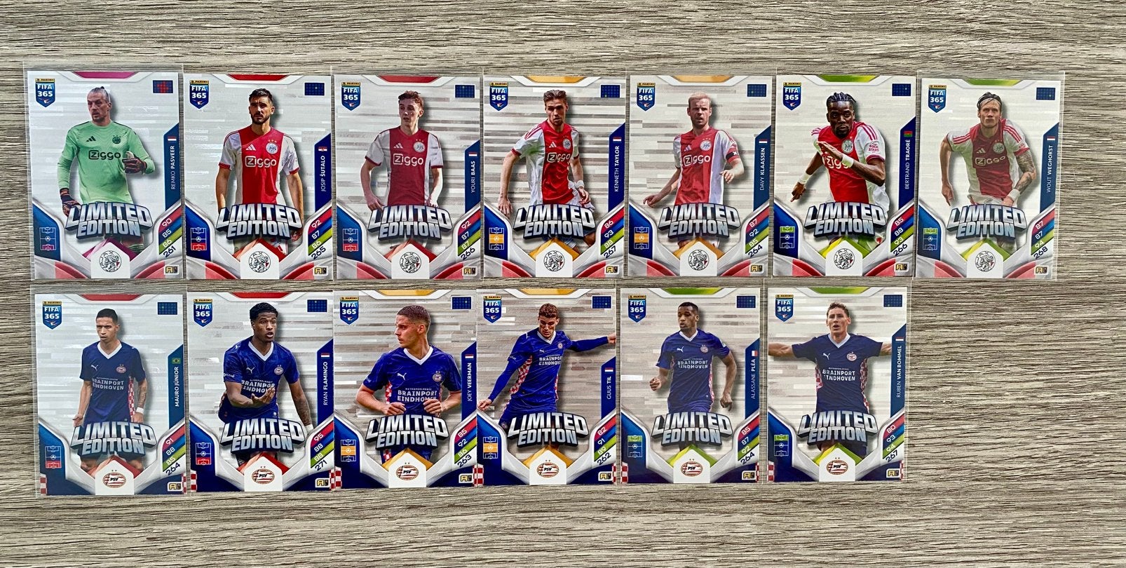 Fifa 365 adrenalyn xl 2026 limited edition, Enlèvement ou Envoi, Utilisé, Plusieurs cartes