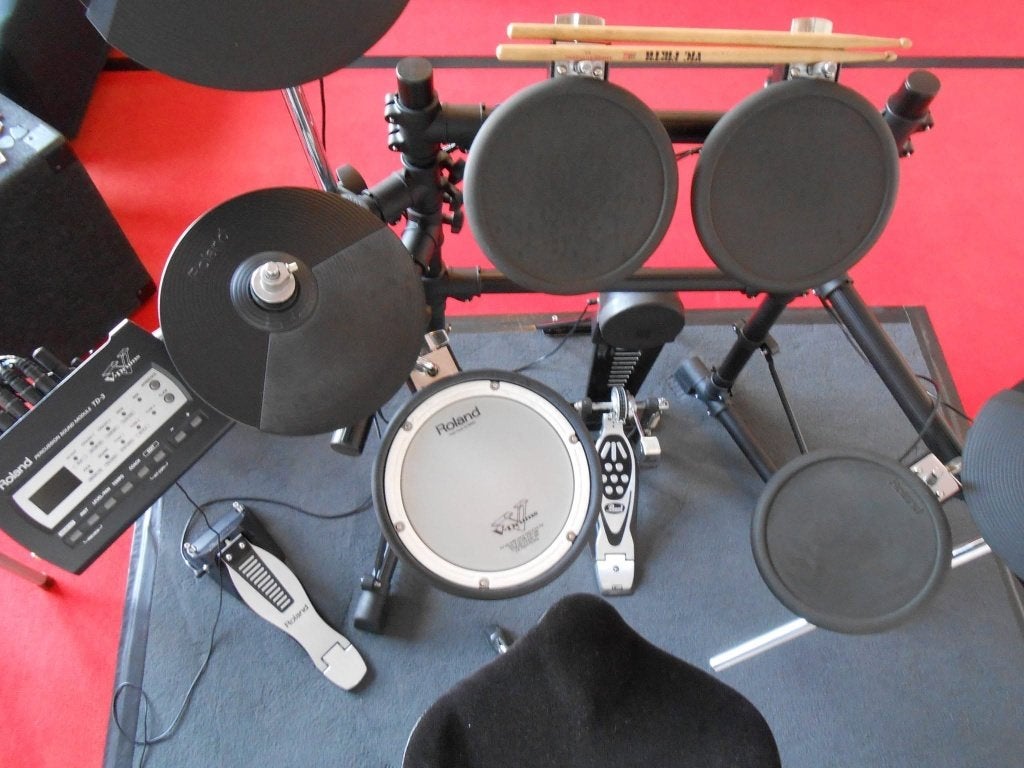 Roland TD-3 V-Drums Elektronisch Drumstel, Ophalen, Gebruikt, Roland, Elektronisch