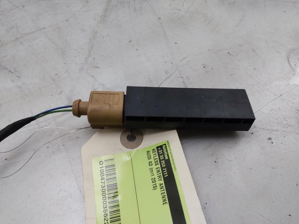 ANTENNE D'ACCÈS SANS CLÉ Audi A3 Sportback (8VA / 8VF), Dhr. J. Ham, Administratie@autoham.nl, Audi, Utilisé