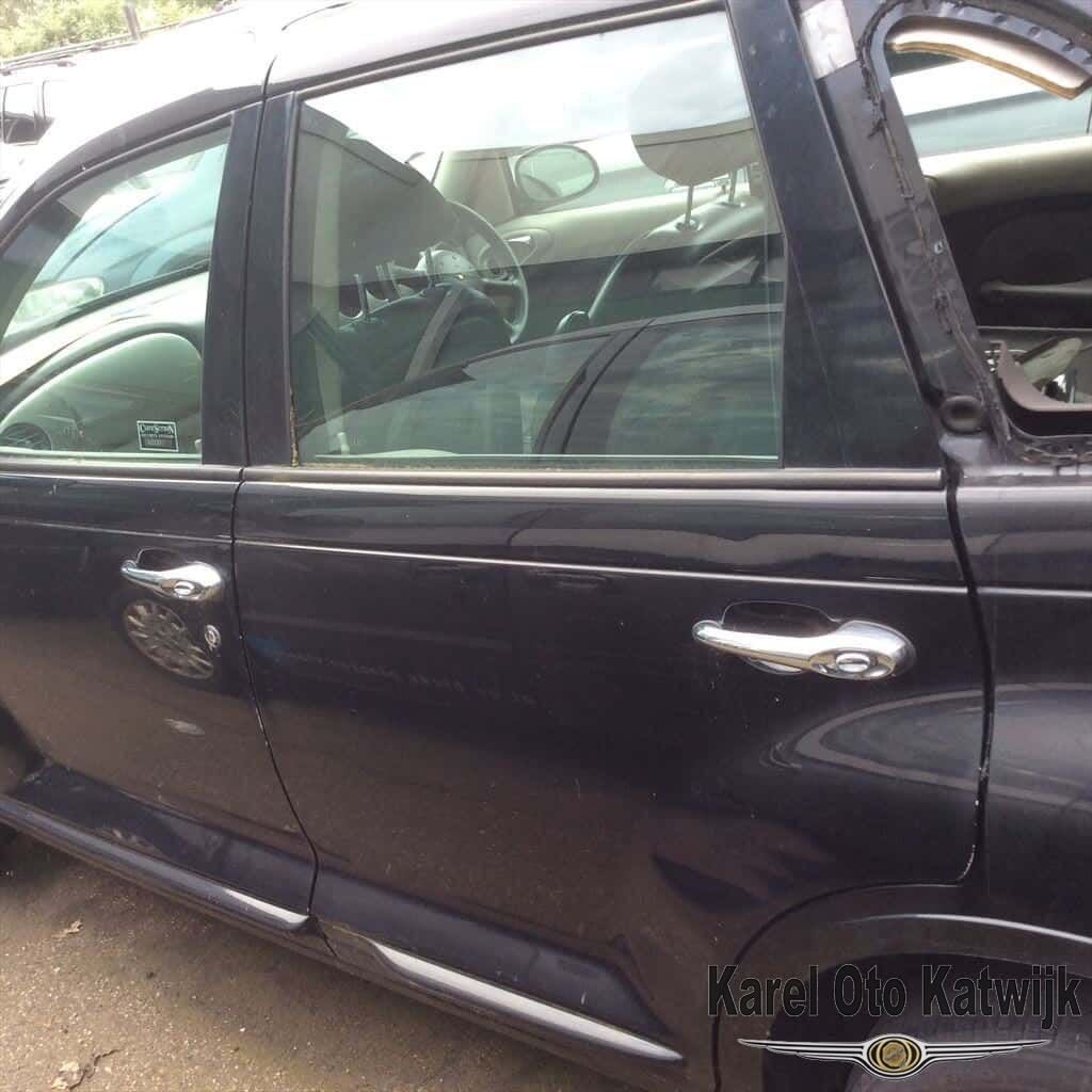Achterdeur links Chrysler PT Cruiser 2000-2004 kleur zwart, Gebruikt, Ophalen of Verzenden, Achter, -