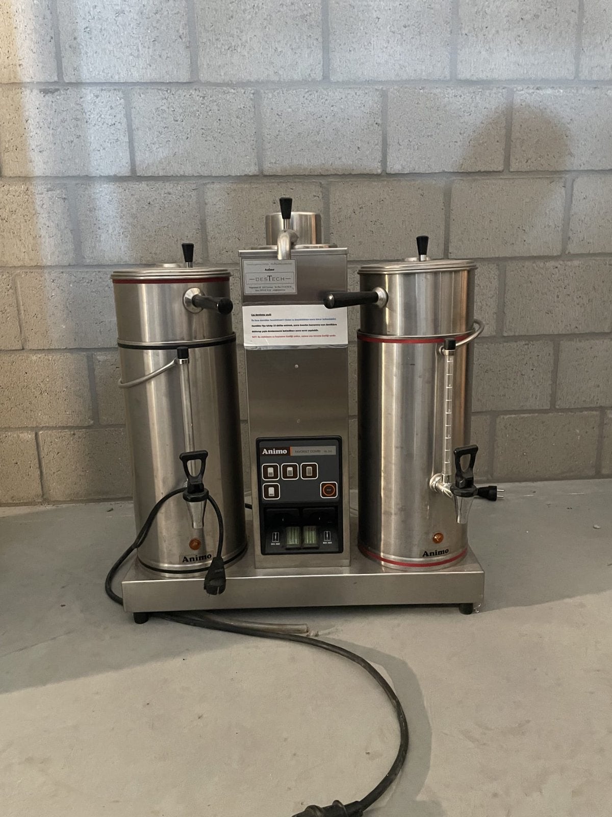 Animo Favoriet Combi horeca koffiezetapparaat / percolator, Enlèvement, Utilisé