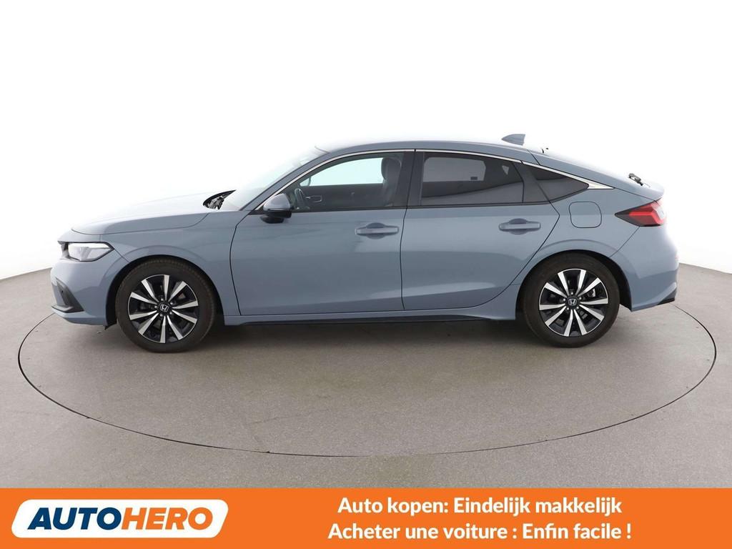 Honda Civic 2.0 e:HEV Elegance (bj 2025, automaat), Stof, Gebruikt, 5 deurs, Hybride Elektrisch/Benzine