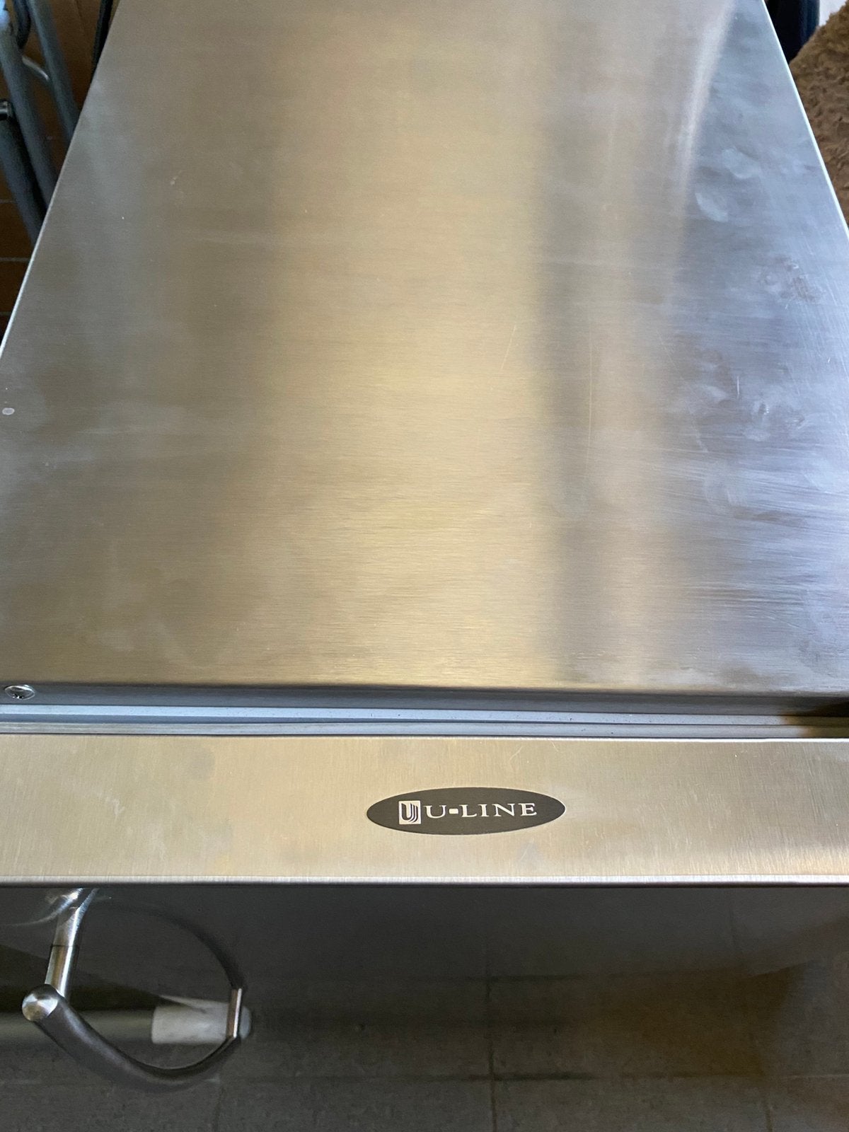 IJsblokjes machine in Inox, Ophalen