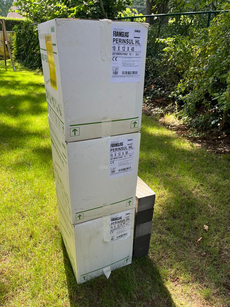 Perinsul 10x12x45, Doe-het-zelf en Bouw, Metselstenen, Ophalen, Nieuw