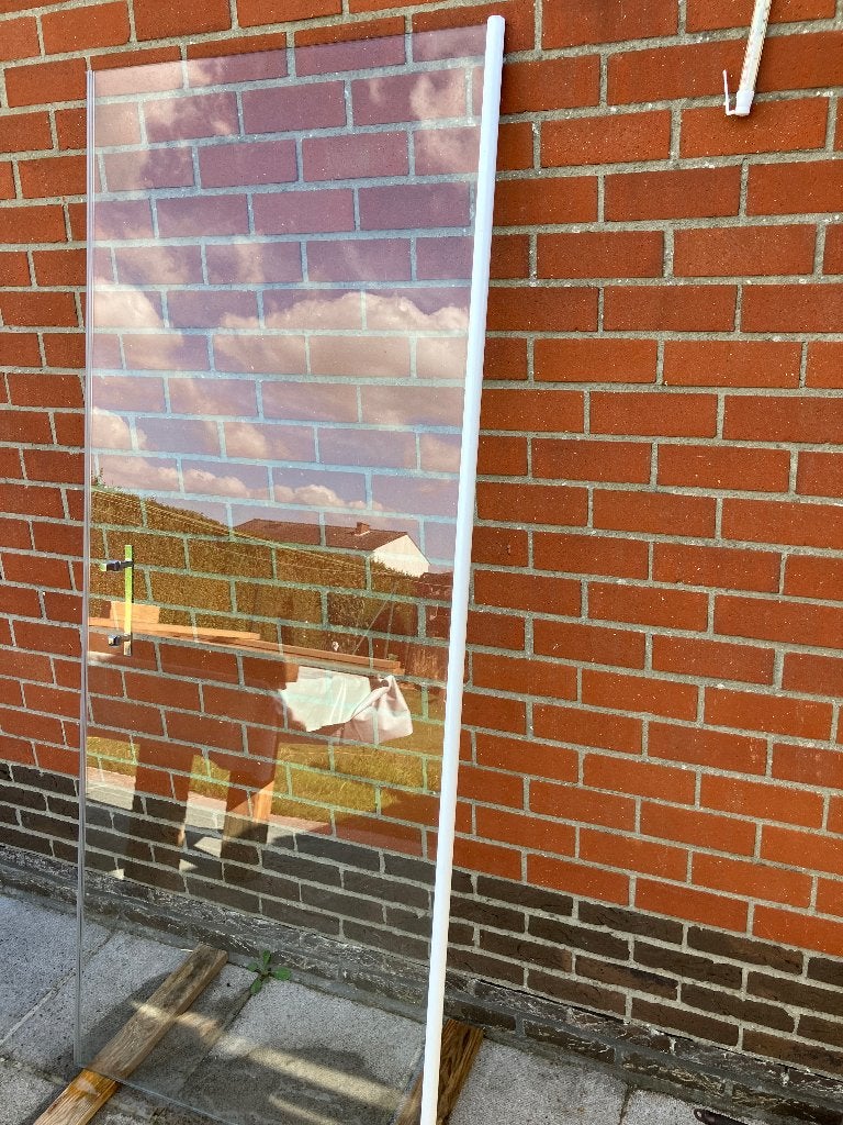 Glazen douchedeur, Doe-het-zelf en Bouw, Ophalen, Glas