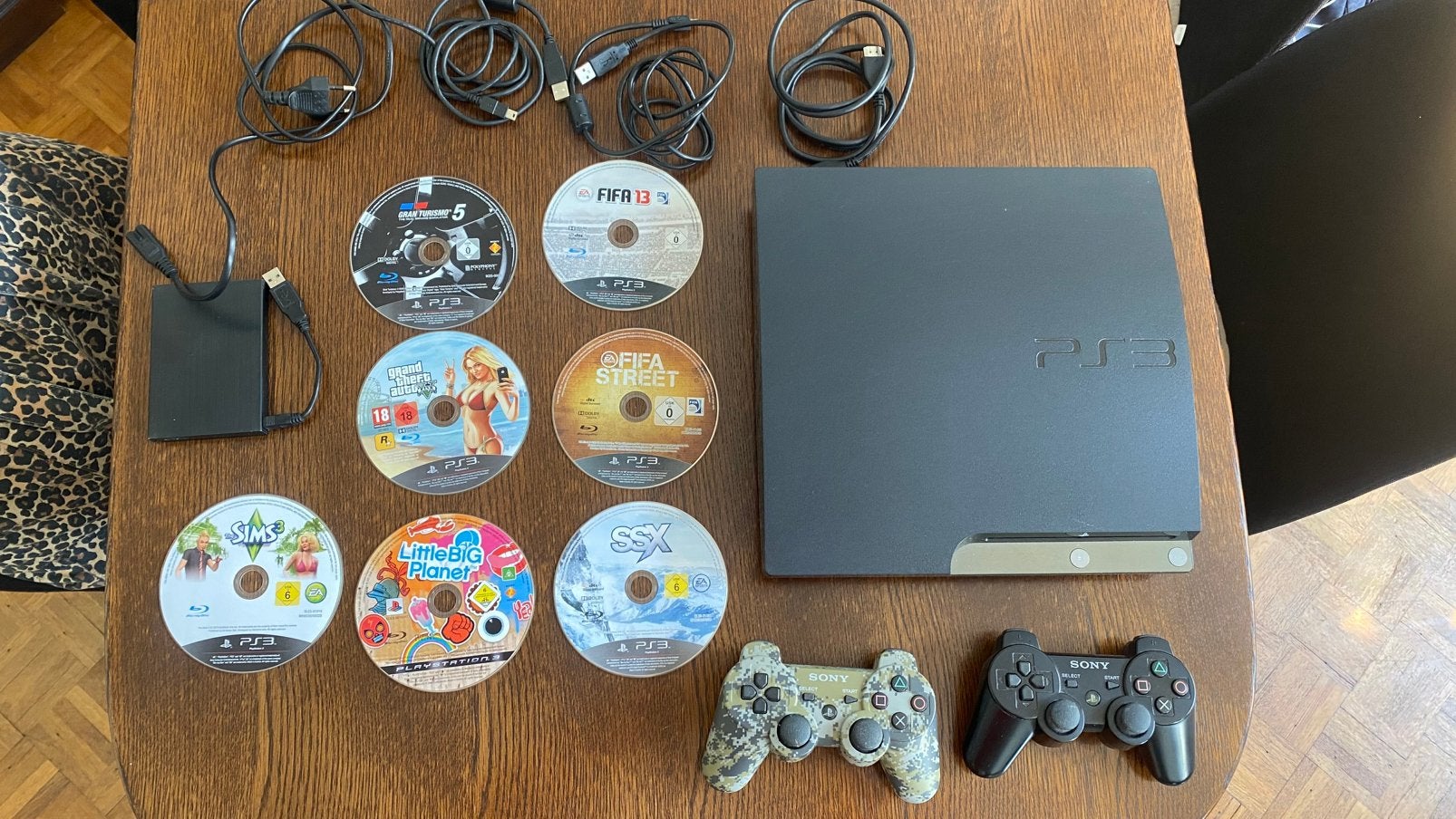 Ps3 playstation 3 met spellen oa GTA/SSX/FIFA, Consoles de jeu & Jeux vidéo, Consoles de jeu | Sony PlayStation 2, Enlèvement