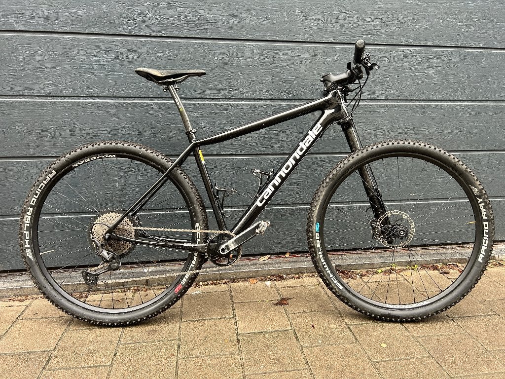 Carbon Mountainbike Cannondale F-Si Hi-MOD, Autres marques, 45 à 49 cm, Enlèvement, Utilisé