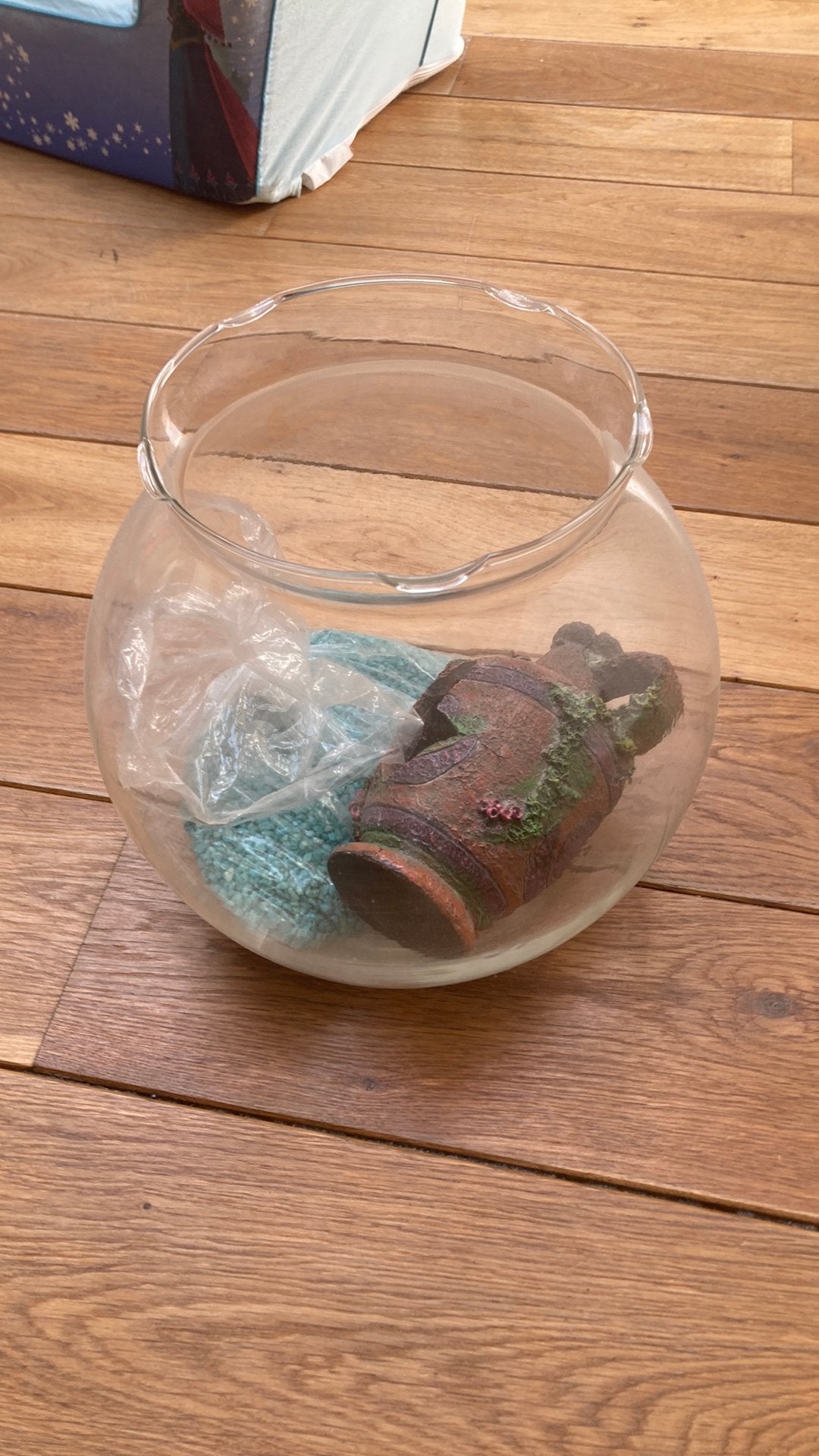 Visbokaal glas, Enlèvement, Utilisé, Bocal à poissons