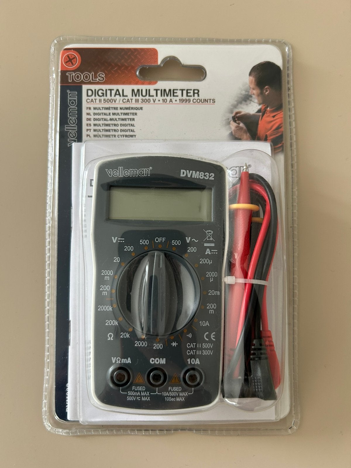 Digitaal multimeter, Doe-het-zelf en Bouw, Ophalen, Zo goed als nieuw, Multimeter