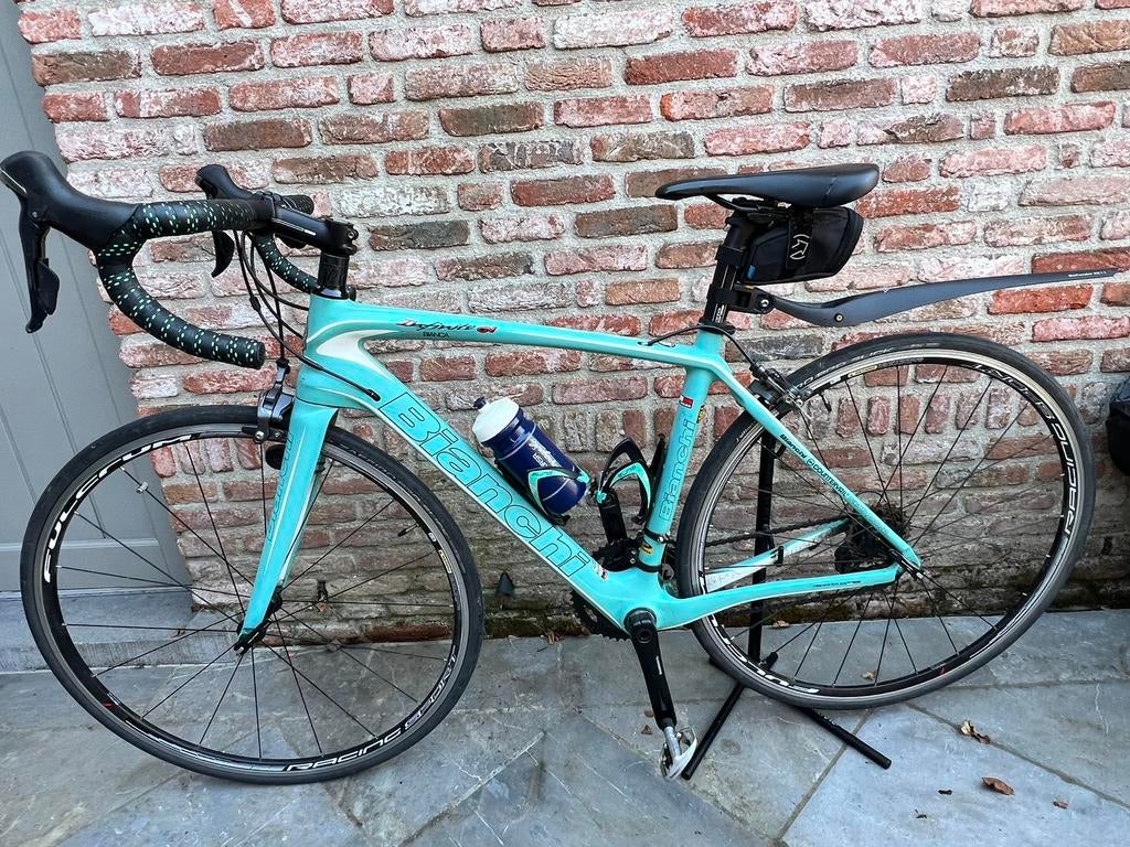 Racefiets Bianchi, Fietsen en Brommers, Ophalen, Zo goed als nieuw