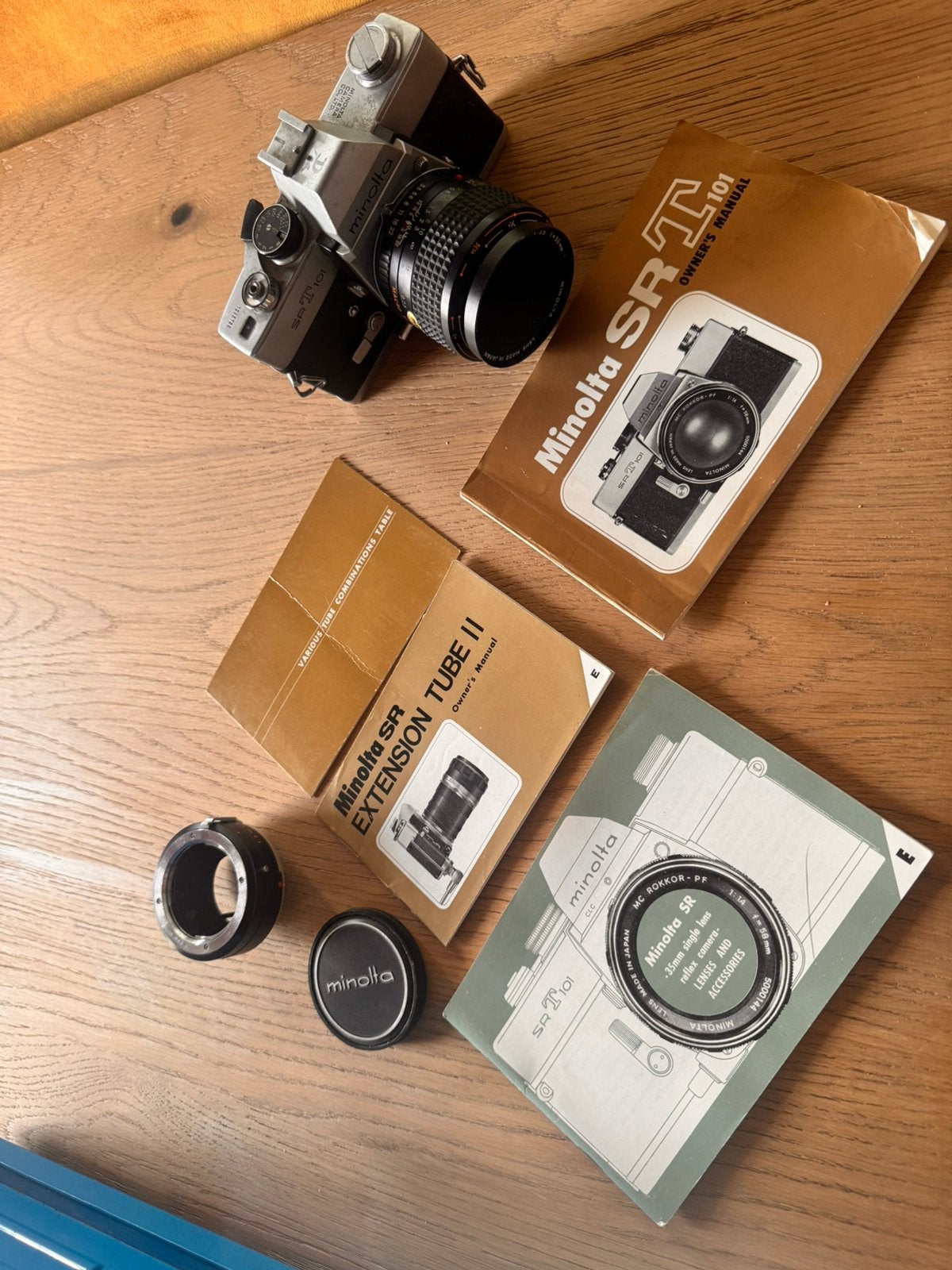 Minolta Srt101, Audio, Tv en Foto, Ophalen of Verzenden, Zo goed als nieuw, Minolta