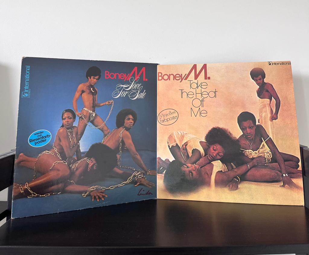 Boney M – Love For Sale & Take The Heat Off Me – 2 LP’s, Cd's en Dvd's, Ophalen of Verzenden, Zo goed als nieuw