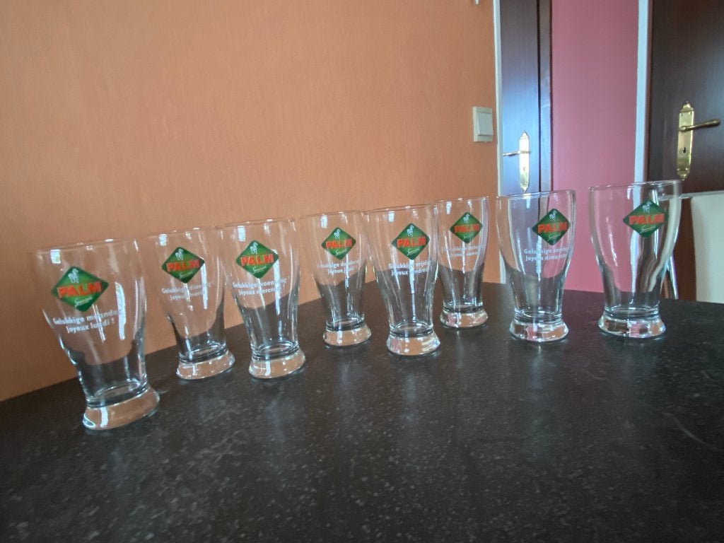 Palm verres de la semaine bilingue, Enlèvement, Comme neuf, Verre à bière