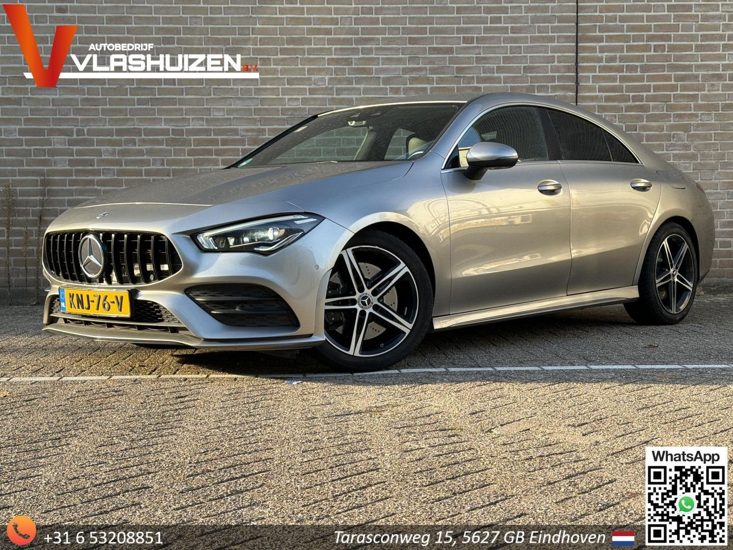 Mercedes-Benz CLA 220 Automaat | 190 PK | Widescreen | Camer, Autos, Système Start/Stop, Achat, Entreprise, Berline