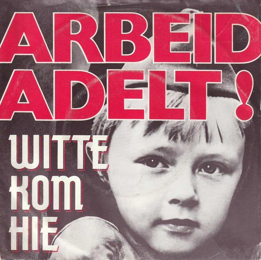 Arbeid Adelt - Witte kom hie, CD & DVD, Vinyles Singles, Enlèvement ou Envoi, Pochette photo, Utilisé, Pop